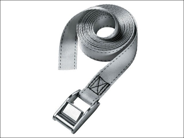 Lashing Strap with Metal Buckle, Grey 5m 150kg (Single)